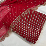 Alina 01 FULL EMBROIDERED COMPLETE 3 PIECE SUIT