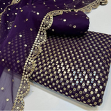 Alina 01 FULL EMBROIDERED COMPLETE 3 PIECE SUIT