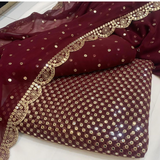 Alina 01 FULL EMBROIDERED COMPLETE 3 PIECE SUIT