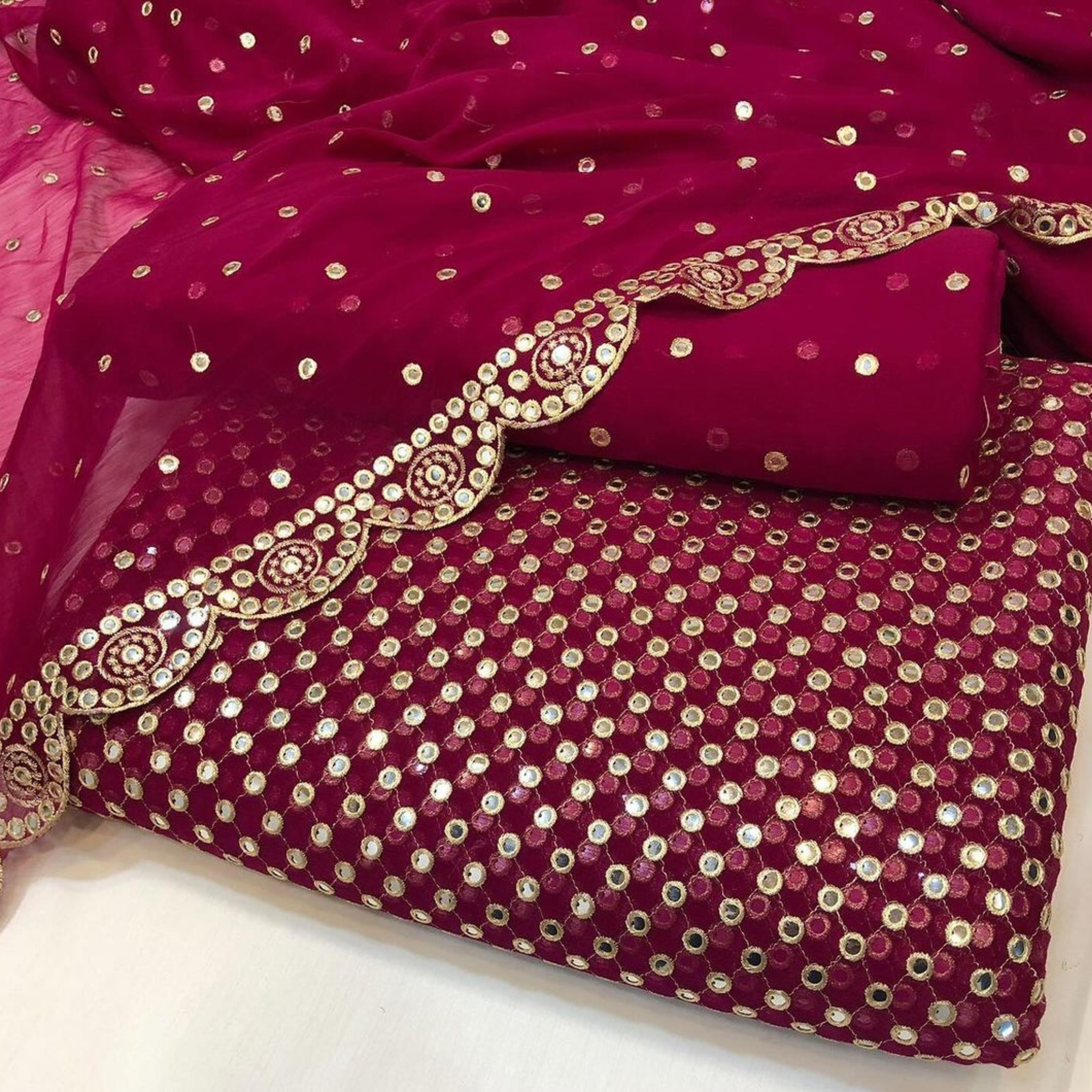 Alina 01 FULL EMBROIDERED COMPLETE 3 PIECE SUIT