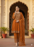 970 FULL EMBROIDERED COMPLETE 3 PIECE SUIT
