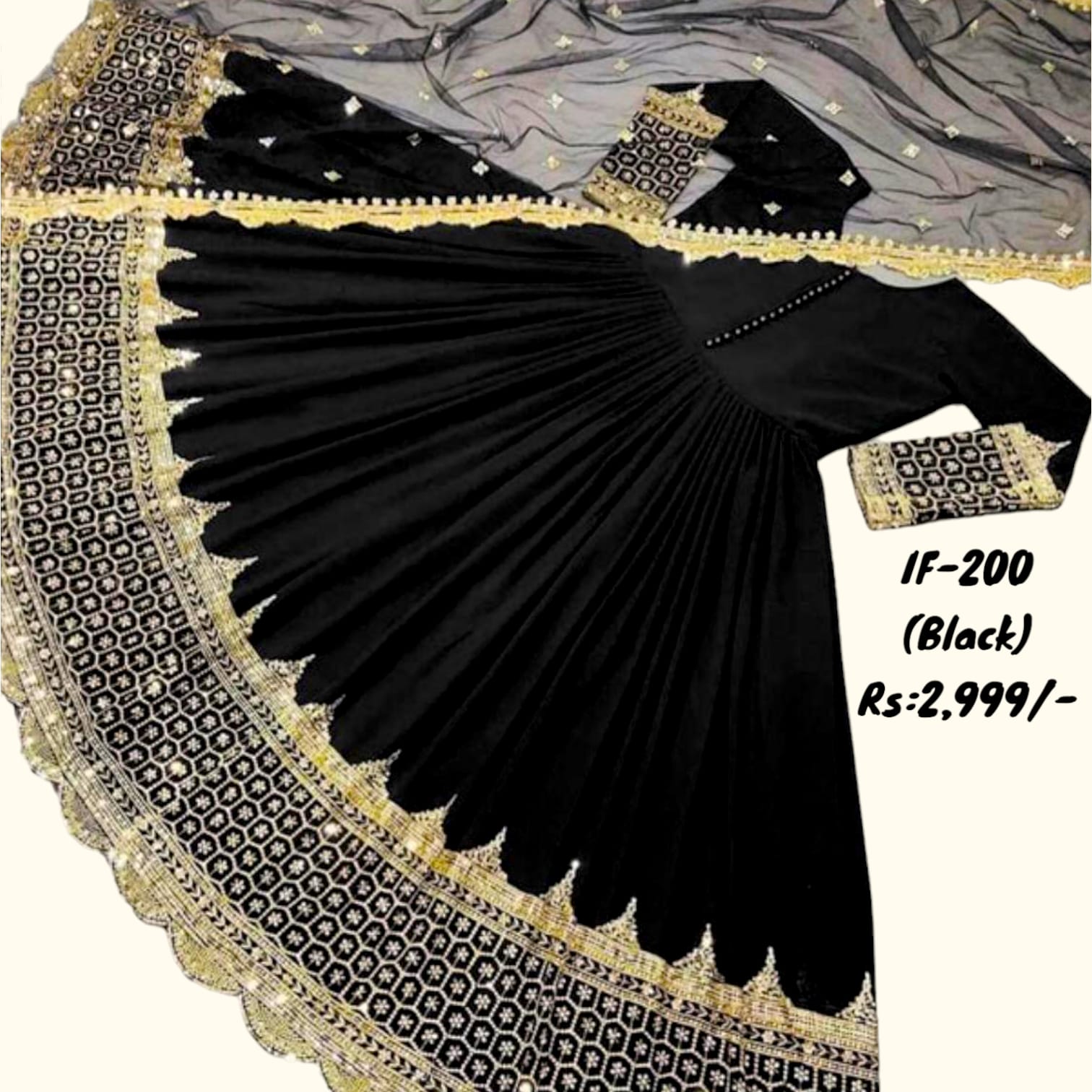 IF 200 BEAUTIFUL TRADITIONAL 3 pcs HEAVY EMBROIDERY SUIT FOR GIRLS PURE STUFF AND HIGH QUALITY