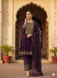 950  FULL EMBROIDERED COMPLETE 3 PIECE SUIT
