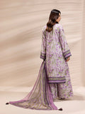 (ASI144) 3PC UNSTITCHED PRINTED LAWN SILK SUIT