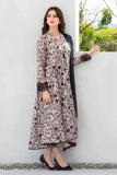 BAROQUE - 3PC KARANDI PRINTED SHIRT WITH KARANDI PRINTED DUAPTTA AND TROUSER