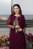 Azure Embroidered Suits Unstitched 3 Piece AS-106 Carnelian - Luxury Collection