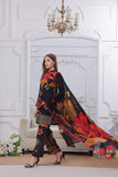 Midnight Murmurs By Shaz Lawn Collection'2025-FIOREN-FT477
