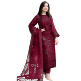 AS 47 3PC EMBROIDERED