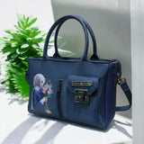 Hijab Girl Canvas Print Elegant Handbag