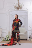 Midnight Murmurs By Shaz Lawn Collection'2025-FIOREN-FT477