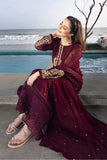 Azure Embroidered Suits Unstitched 3 Piece AS-106 Carnelian - Luxury Collection