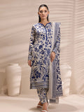 (ASI158) 3PC UNSTITCHED PRINTED LAWN SILK SUIT