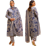 SALITEX (ASI158) 3PC UNSTITCHED PRINTED LAWN SUIT